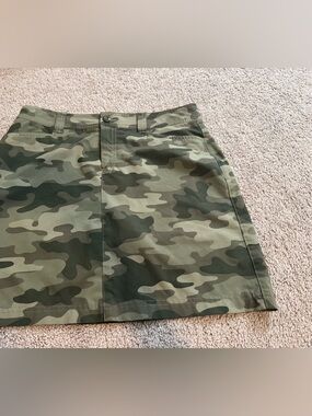 Camo Performance Skorts - Green Camouflage